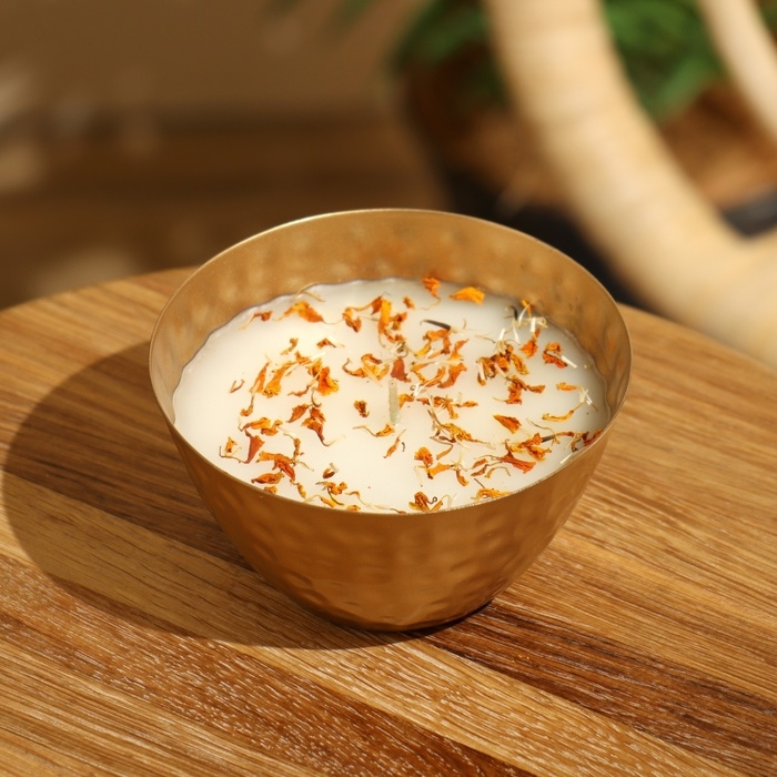 Ароматическая свеча в чаше 200 гр, парафин, marigold Ароматическая свеча в чаше 200 гр, парафин, marigold