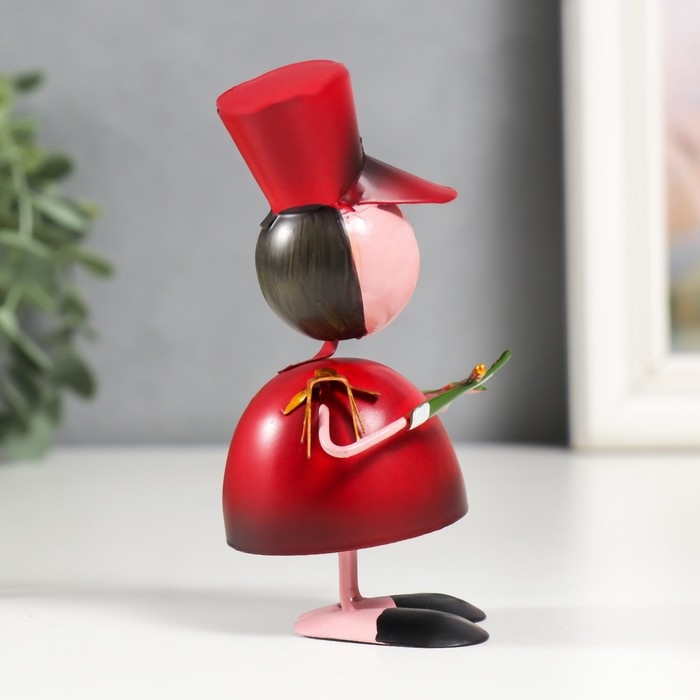 Сувенир металл  Сувенир металл "Солдатики-музыканты" набор 4 шт 10,5 см