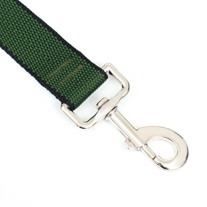 Поводок 3 м х 3 см, зелёно-черный Поводок 3 м х 3 см, зелёно-черный