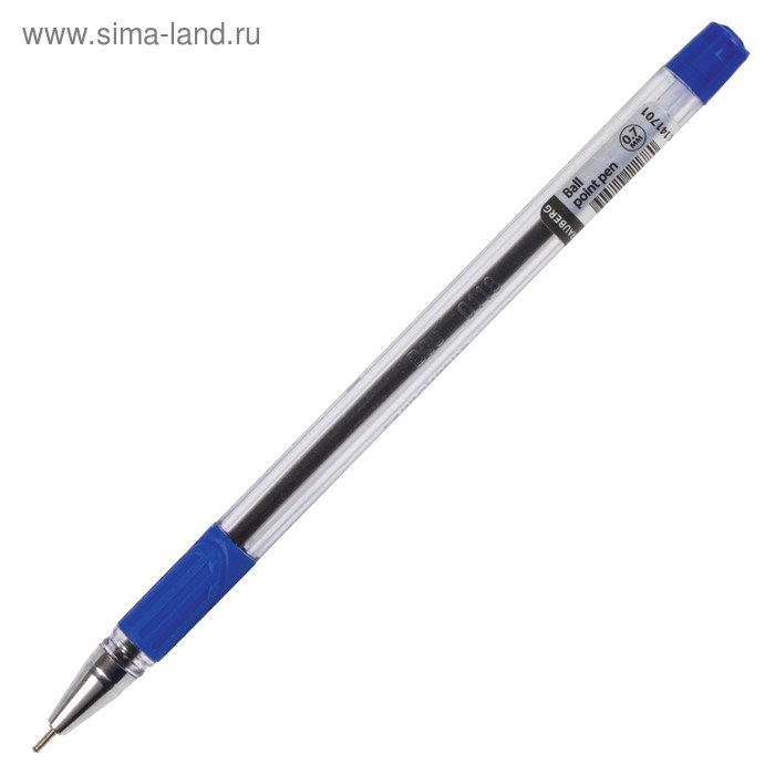 Ручка шариковая 0.7 мм, BRAUBERG Max-oil, с резиновым упором, чернила синие, масляная основа Ручка шариковая 0.7 мм, BRAUBERG Max-oil, с резиновым упором, чернила синие, масляная основа