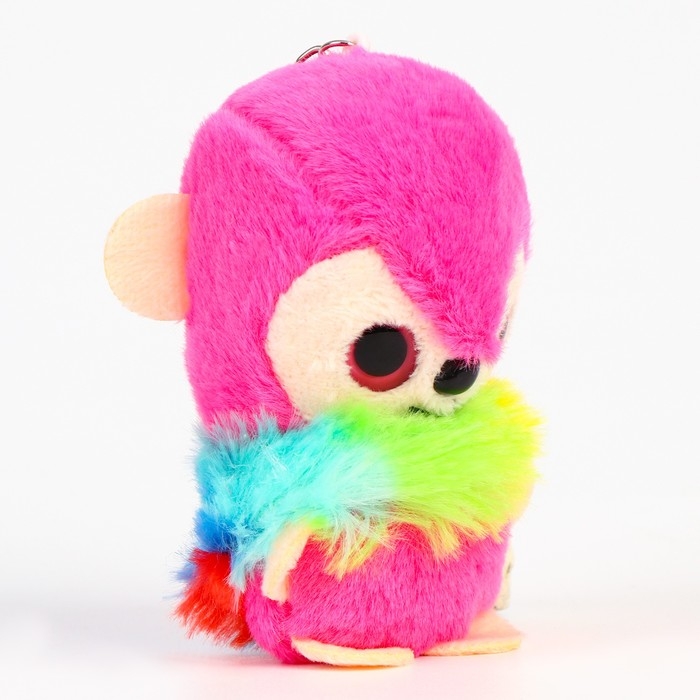 Мягкая игрушка &laquo;Лемур&raquo; на брелоке, 10 см, цвет МИКС