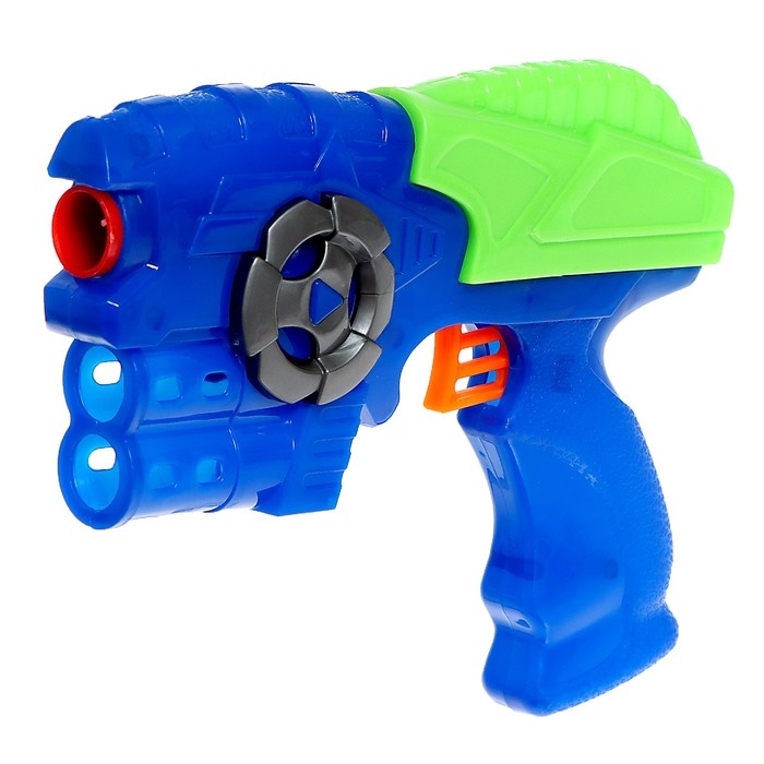 Бластер «Комбат», стреляет мягкими пулями, цвет МИКС Бластер «Комбат», стреляет мягкими пулями, цвет МИКС