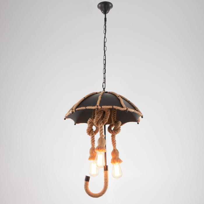 Люстра 1353/3 E14 40Вт черный 47х47х90 см