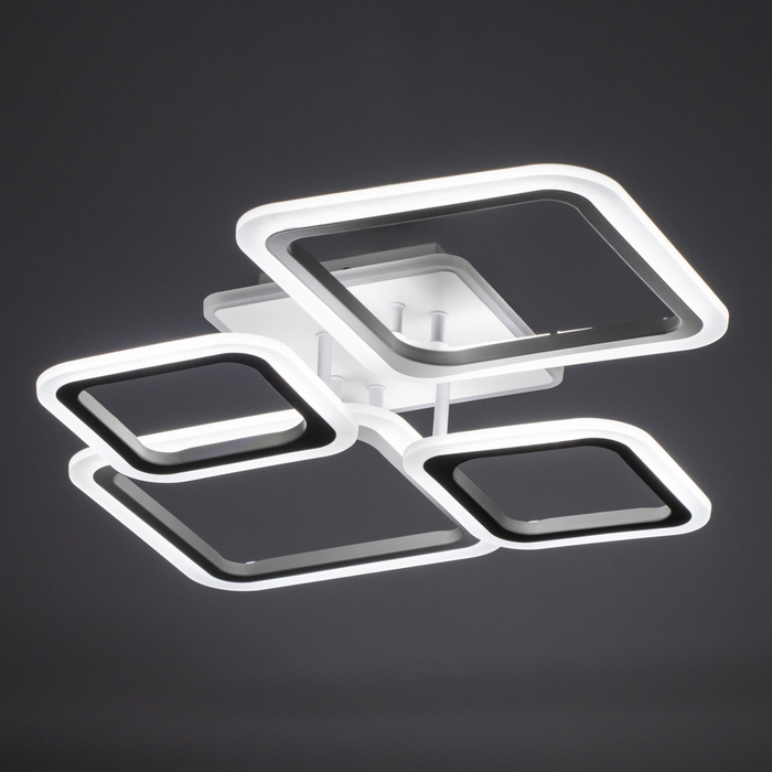 Люстра Люстра "Геометрия" 104Вт LED+RGB Белый 2700-6400k 72х49х11см