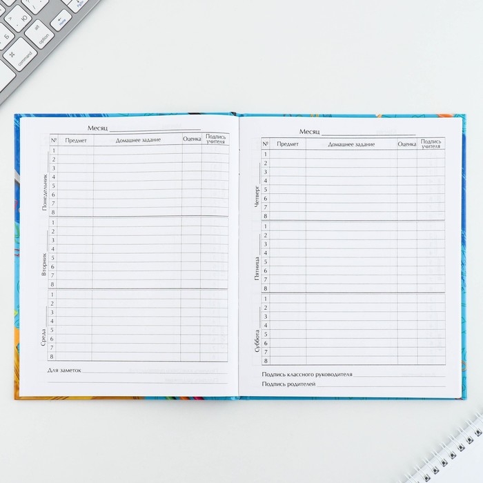 Дневник школьный 1-11 класс универсальный &laquo;1 сентября:Учебное пространство&raquo;, твердая обложка 7БЦ, глянцевая ламинация, 40 листов