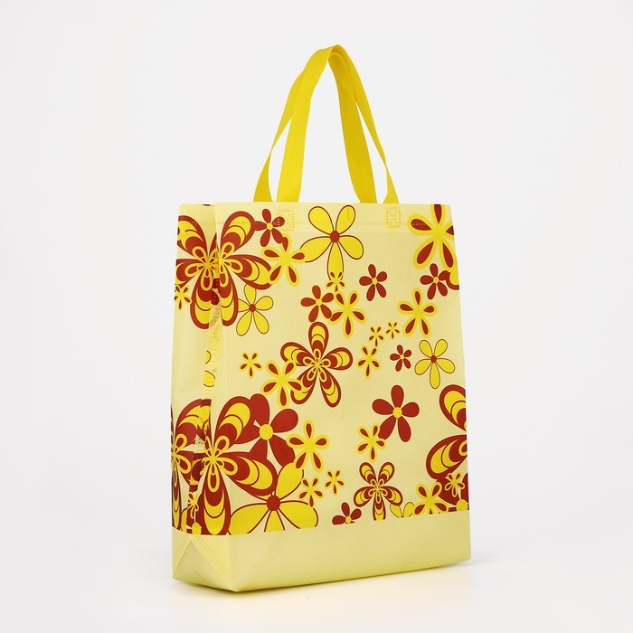 Сумка хозяйственная без застёжки, цвет жёлтый Сумка хозяйственная без застёжки, цвет жёлтый