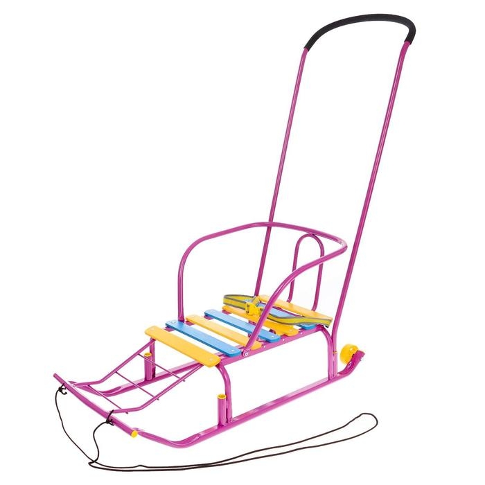 Санки «Тимка 5 комфорт», цвет сиреневый Санки «Тимка 5 комфорт», цвет сиреневый