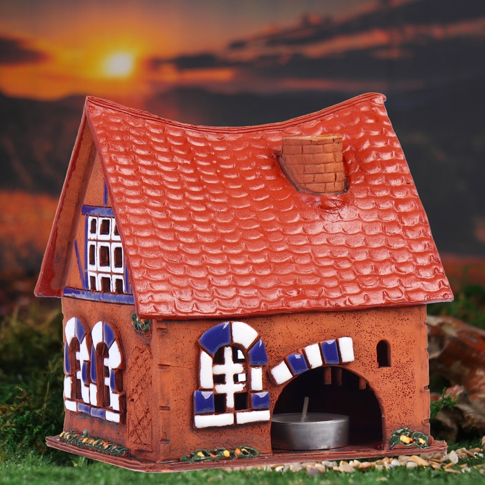 Аромалампа Домик Аромалампа Домик "Евгения", ручная работа 1371846