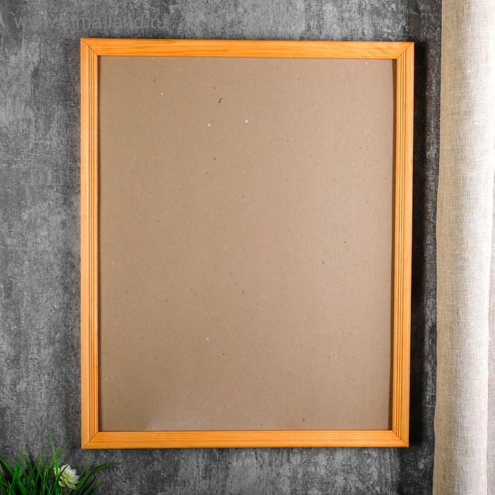 Фоторамка с 20 40х50 см, сосна (пластиковый экран) Фоторамка с 20 40х50 см, сосна (пластиковый экран)