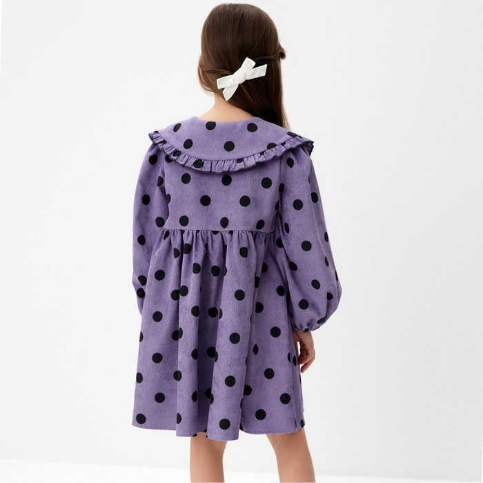 Платье детское вельветовое KAFTAN Платье детское вельветовое KAFTAN "Горошек" р.32 (110-116 см)