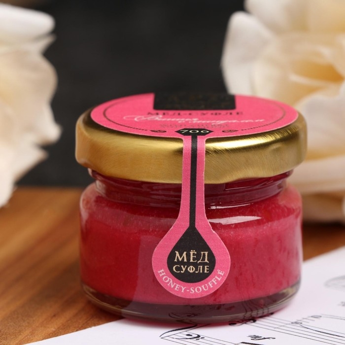 Мёд-суфле Вишня с миндалем, 30 г Мёд-суфле Вишня с миндалем, 30 г