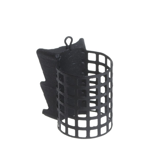 Груз-кормушка металлическая X-FEEDER ME GRIP M PERFO, цвет Matt Black, 100 г, 40 мл Груз-кормушка металлическая X-FEEDER ME GRIP M PERFO, цвет Matt Black, 100 г, 40 мл