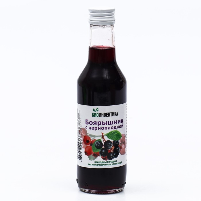 Сироп боярышника с черноплодной рябиной, 250 мл Сироп боярышника с черноплодной рябиной, 250 мл