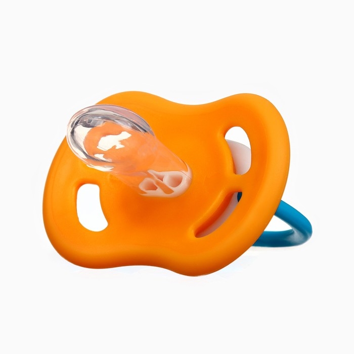 Соска - пустышка анатомическая «Черепаха», +6 мес., цвет желтый Соска - пустышка анатомическая «Черепаха», +6 мес., цвет желтый