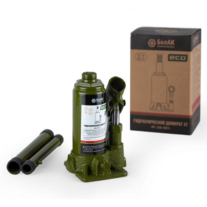 Домкрат гидравлический Домкрат гидравлический "БелАК" ECO БАК.70012, подъем/подхват 285/145 мм, 3 т