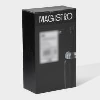 Диспенсер стеклянный для масла с мерной шкалой Magistro «Мист», 200 мл, 5,5×17,5 см