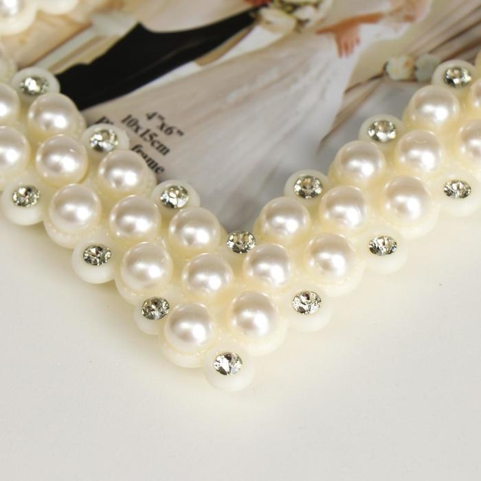 Фоторамка 10х15 см Фоторамка 10х15 см "Лилия" белая 20,5х15 см