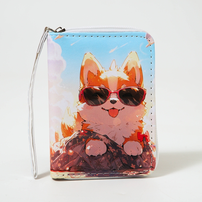 Кошелёк детский на молнии «Выбражулька», цвет разноцветный