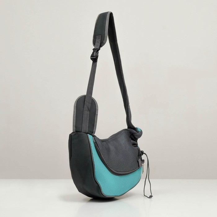 Сумка-переноска Сумка-переноска "Слинг" для животных, 37 х 20 см, голубая