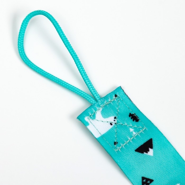 Держатель для соски - пустышки «Медведи», на ленте Держатель для соски - пустышки «Медведи», на ленте