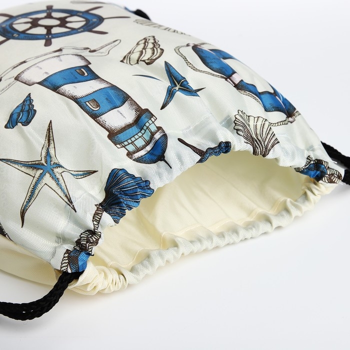 Мешок для обуви на шнурке, цвет белый Мешок для обуви на шнурке, цвет белый