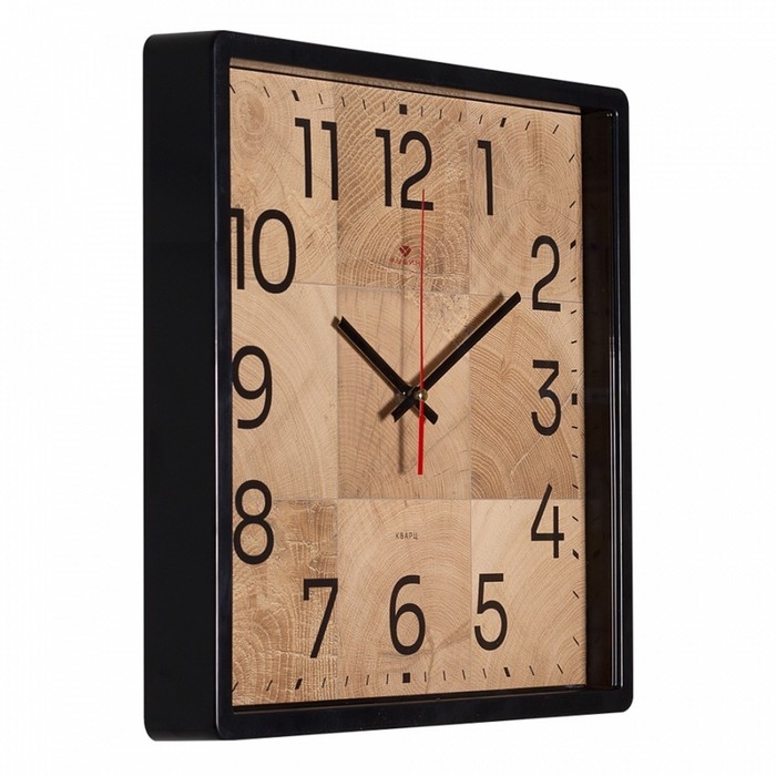 Часы настенные, интерьерные Часы настенные, интерьерные "Фактура", бесшумные, 30 х 30 см