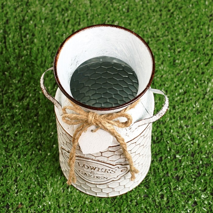 Кашпо - ваза  Кашпо - ваза "Мари" 19х10х10см