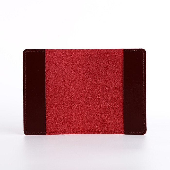 Обложка для паспорта TEXTURA, цвет бордовый Обложка для паспорта TEXTURA, цвет бордовый