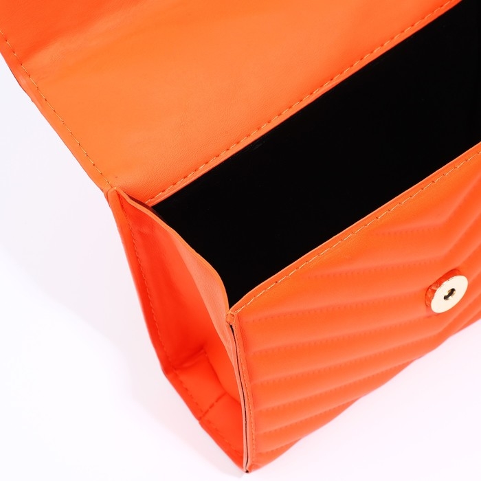 Сумка-мессенджер на молнии, цвет оранжевый Сумка-мессенджер на молнии, цвет оранжевый