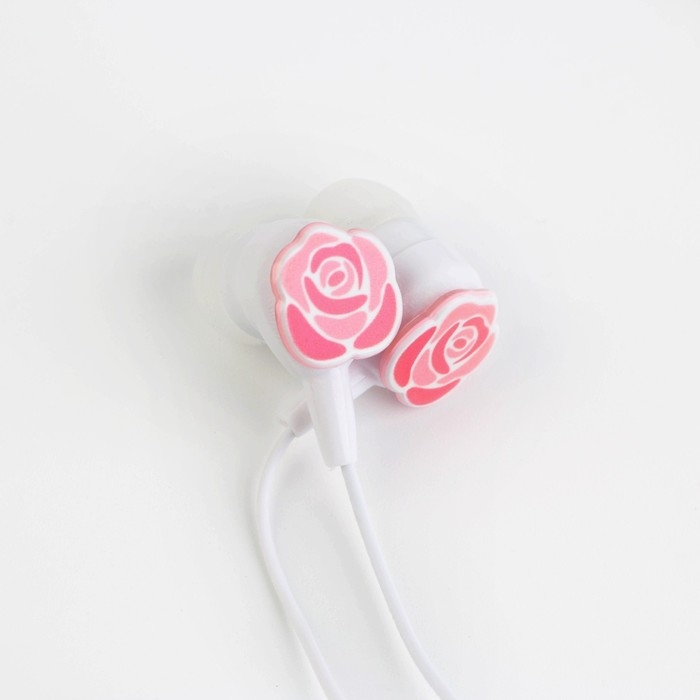 Наушники вакуумные на открытке Наушники вакуумные на открытке "Вдохновляйся мечтами", модель RX-3