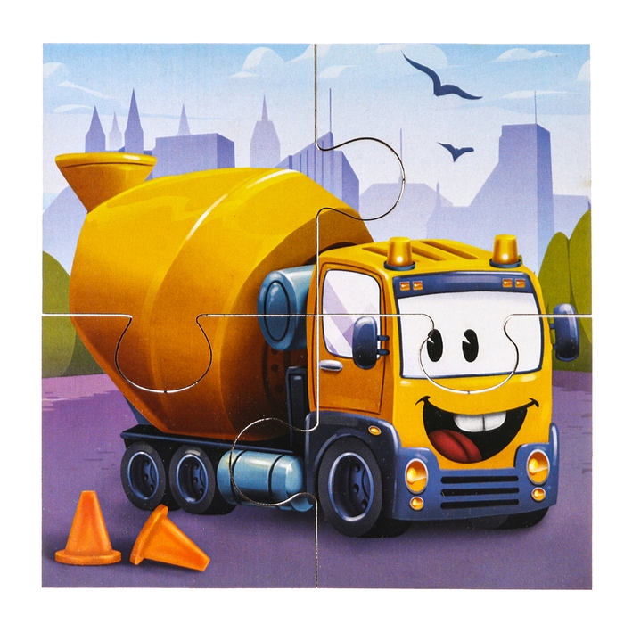 Пазлы «Машинки»