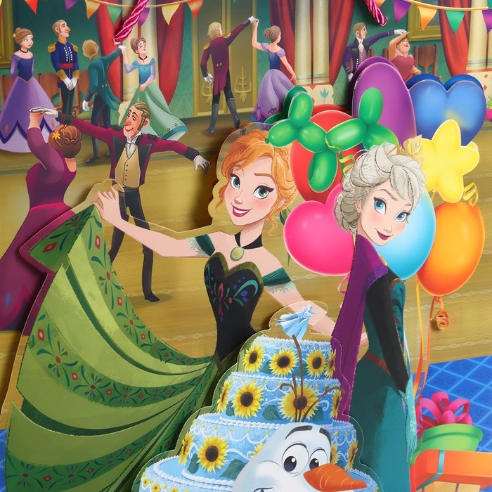 Пакет подарочный 3Д 40х31х11.5 см, Холодное сердце Пакет подарочный 3Д 40х31х11.5 см, Холодное сердце