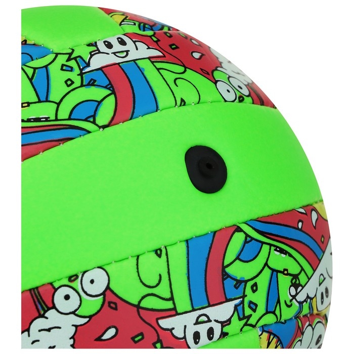 Волейбольный мяч ONLYTOP, машинная сшивка, 18 панелей, р. 2, PVC Волейбольный мяч ONLYTOP, машинная сшивка, 18 панелей, р. 2, PVC