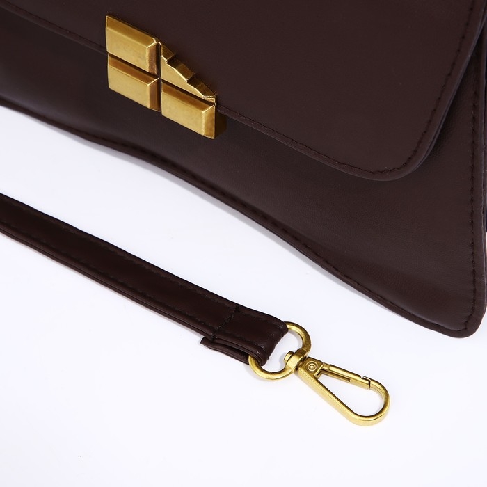 Сумка-мессенджер на магните, цвет коричневый Сумка-мессенджер на магните, цвет коричневый