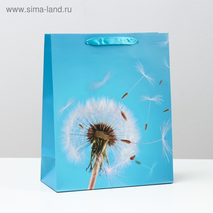 Пакет ламинированный  Пакет ламинированный "Одуванчик" 26x32x12