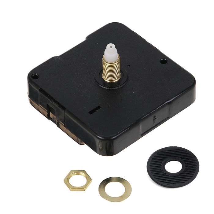 Часовой кварцевый механизм плавного хода Часовой кварцевый механизм плавного хода "Соломон", шток 18.5 мм