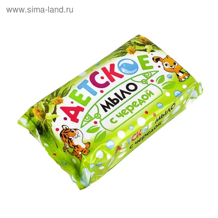 Мыло туалетное «Детское», с чередой, 100 г Мыло туалетное «Детское», с чередой, 100 г