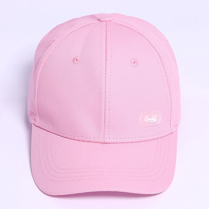 Кепка детская для девочки, цвет розовый рр 54см Кепка детская для девочки, цвет розовый рр 54см