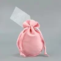 Мешочек подарочный замшевый &laquo;С любовью&raquo;, тиснение, 9&times;12 см &plusmn; 1.5 см