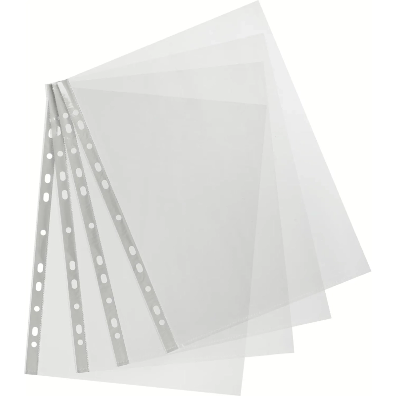 Файл-вкладыш А4 50мкм Attache 50шт./уп.с перфорац