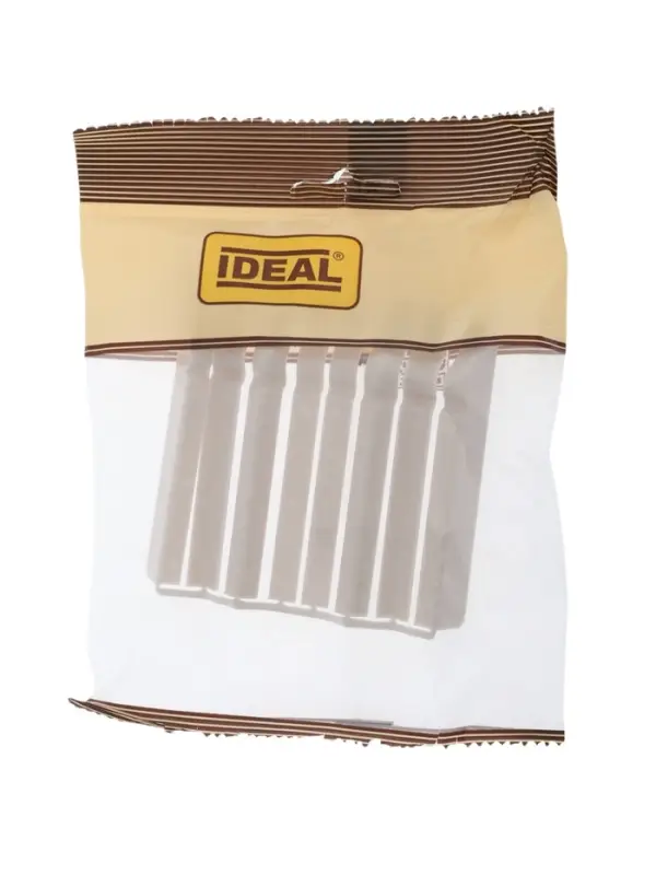 Накладки для фигурного плинтуса &laquo;Идеал. Дюра&raquo;, 80 мм, 8 штук, цвет 002 светло-серый