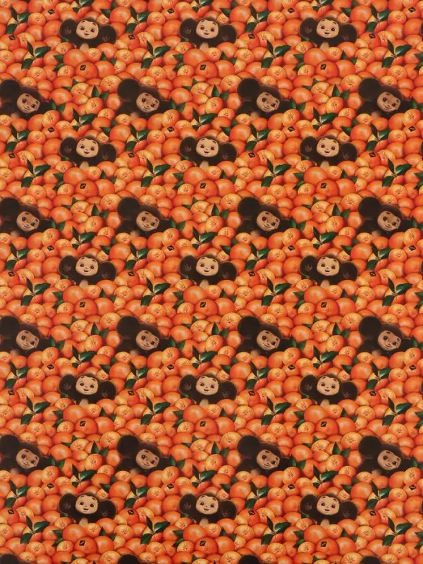 Бумага упаковочная глянцевая двусторонняя &laquo;Чебурашка&raquo;, 70&times;100 см