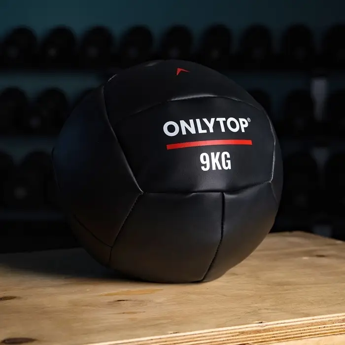 Медицинбол ONLYTOP, 9 кг, d=29 см