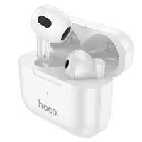 Наушники беспроводные Hoco EW30, TWS, вкладыши, Bluetooth 5.3, 30/300 мАч, белые