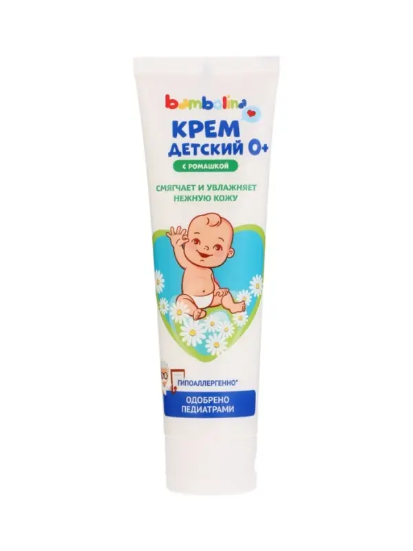 Крем Bambolina, с экстрактом ромашки, 100 мл