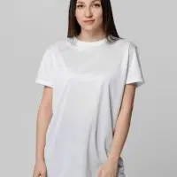 Футболка унисекс для сублимации Paint Tee, белая, размер 50