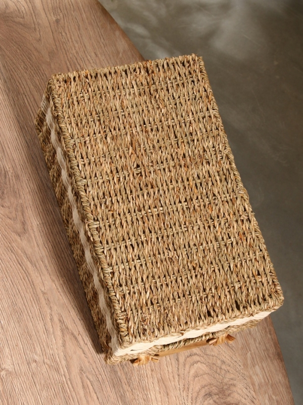 Корзина плетеная 36x21x15 см, сиграсс