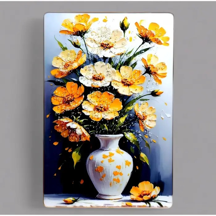 Картина акрил &laquo;Цветы элегия&raquo;, 60&times;39.5 см