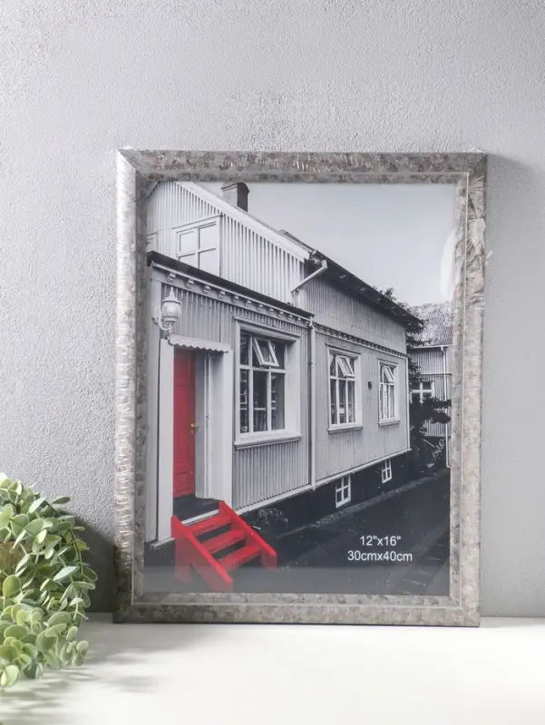 Фоторамка пластик 30х40 см "Марокканская мозаика" оттенки коричневого 46х36х2 см