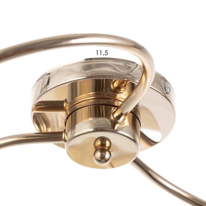 Люстра Люстра "Фокс" 3хЕ27 40Вт золото 50х50х12 см